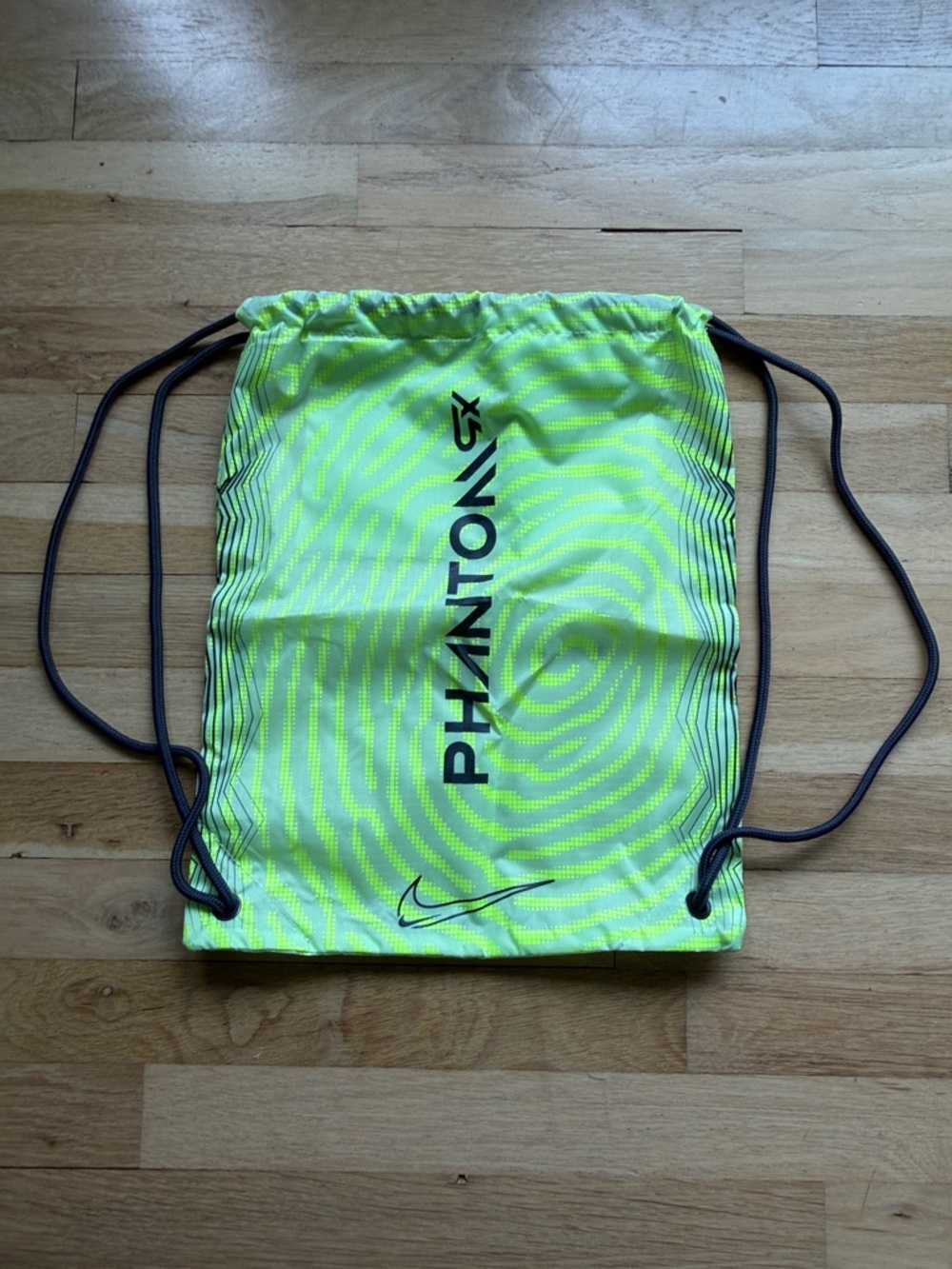NWOT Nike Phantom GX Neon Drawstring Cinch cleat boot bag w/interior pocket